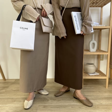 上質ニュアンスタイトスカート