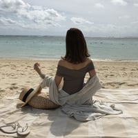 2WAYオフショルワンピースswimwear