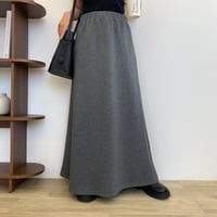 リラックスとろみセミフレアスカート