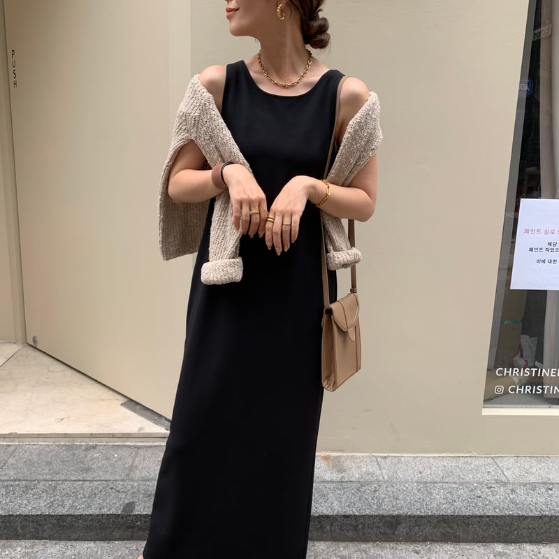 ストレッチストレートワンピース | BLATE