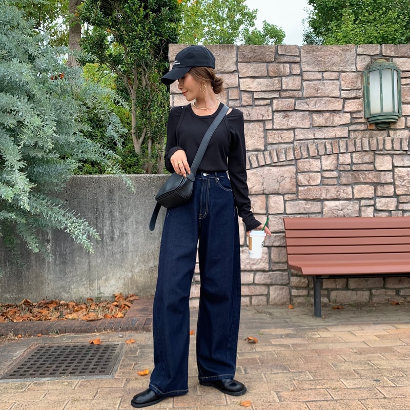 BLATE blateブラット ストレートデニム キャップ　スニーカー　神デニム Kaptain Sunshine KAPTAIN SUNSHINE キャプテンサンシャイン