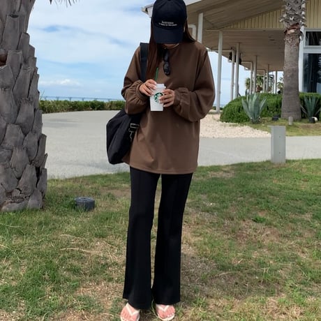水陸両用・美ラインセンターシームフレアパンツ