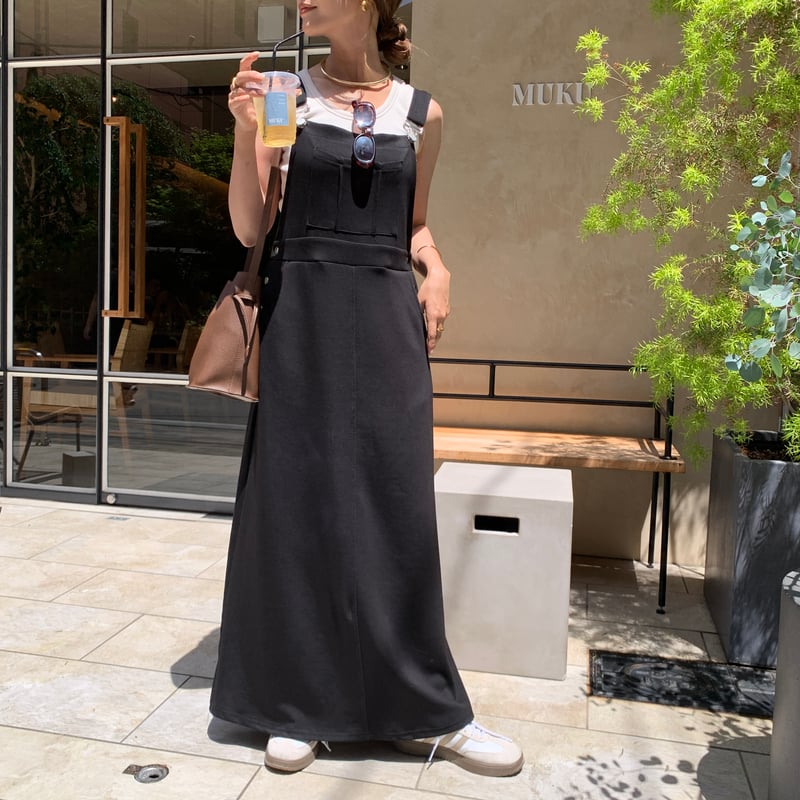 7/14入荷商品・やわらかとろみストレッチジャンパースカート | BLATE