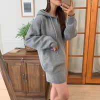 ふわもちパーカーニットセットアップ
