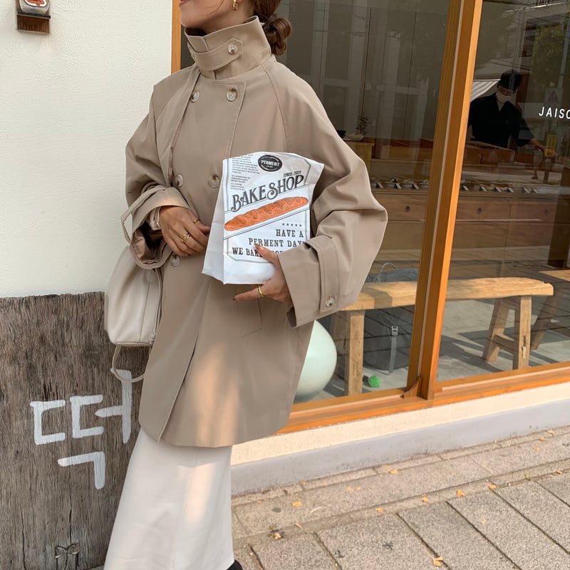 新品未使用タグ付き blate 上質メニーウェイミディアムトレンチコート 即納・上質メニーウェイミディアムトレンチコート | BLATE