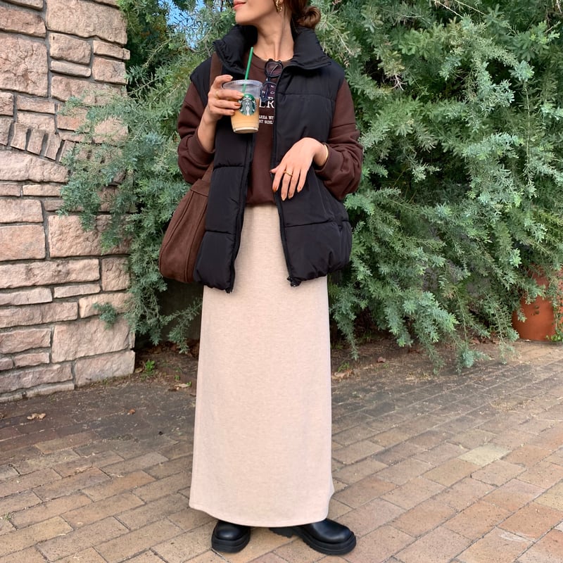 ニュアンス中綿ベスト | BLATE