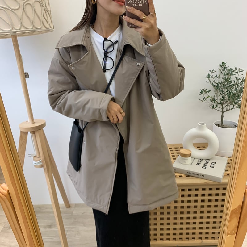 ウエストベルト中綿ジャケット | BLATE