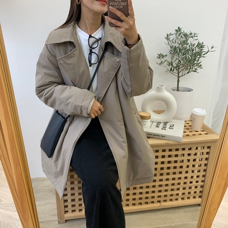 ウエストベルト中綿ジャケット | BLATE