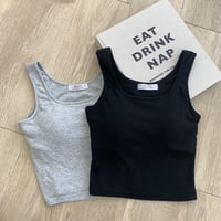 ブラカップ付きやわらかタンクトップ