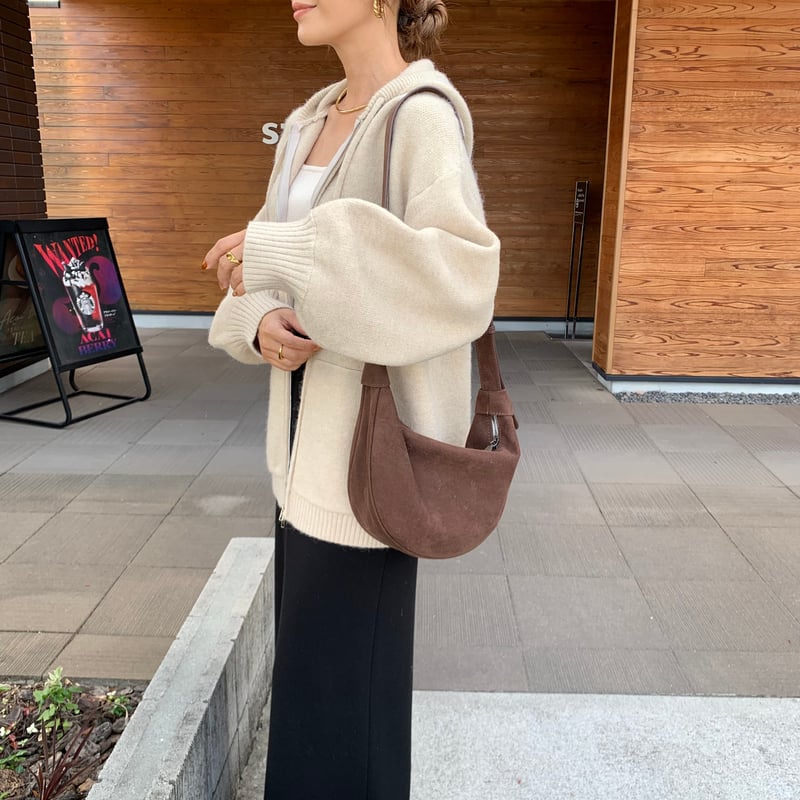 ふわもちダブルジップニットパーカー | BLATE