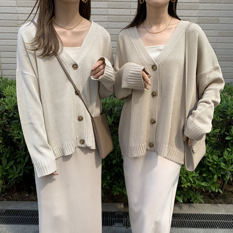 ニュアンスサマーニットカーディガン | BLATE