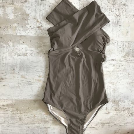 2WAYオフショルワンピースswimwear