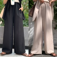 リラックスワイドパンツ