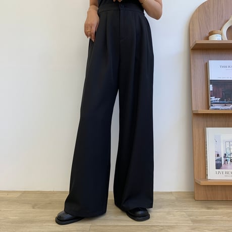 ルーズワイドタックパンツ
