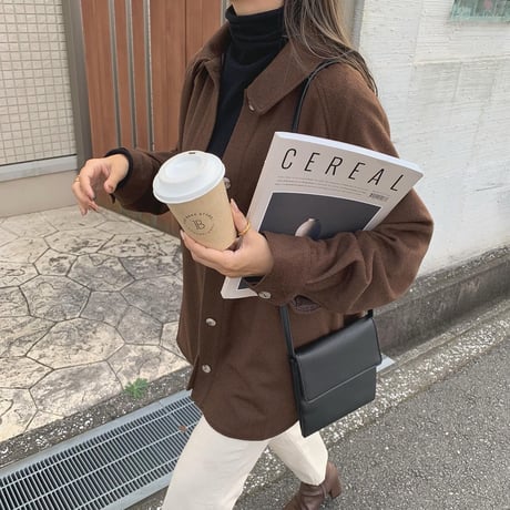 ウールシャツジャケット