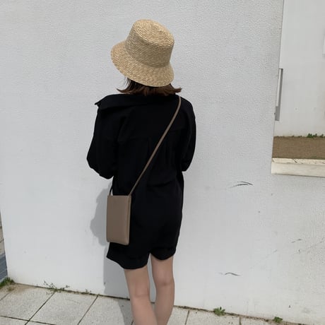サイズ調節可能バケットハット