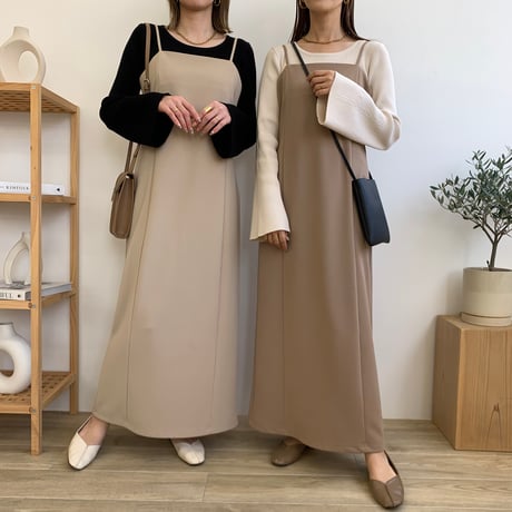 リラックスキャミソールワンピース