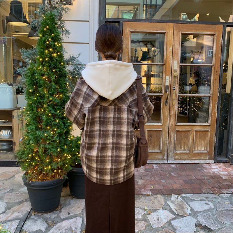 裏起毛ボリュームフードジップパーカー | BLATE