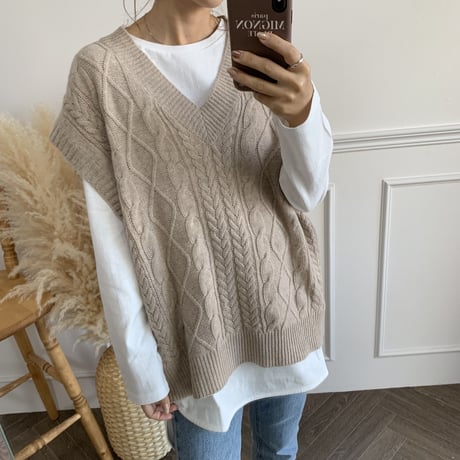cotton100％チュニック丈ロンT
