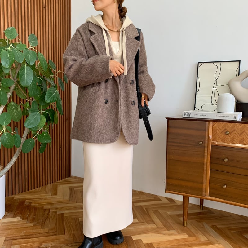 シャギーテーラードコート シャギーテーラードコート | BLATE