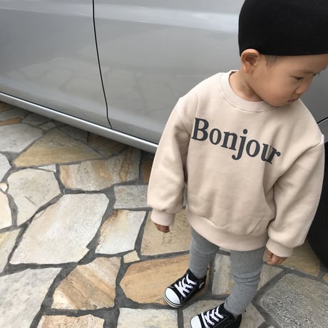 BONJOUR裏起毛スウェット