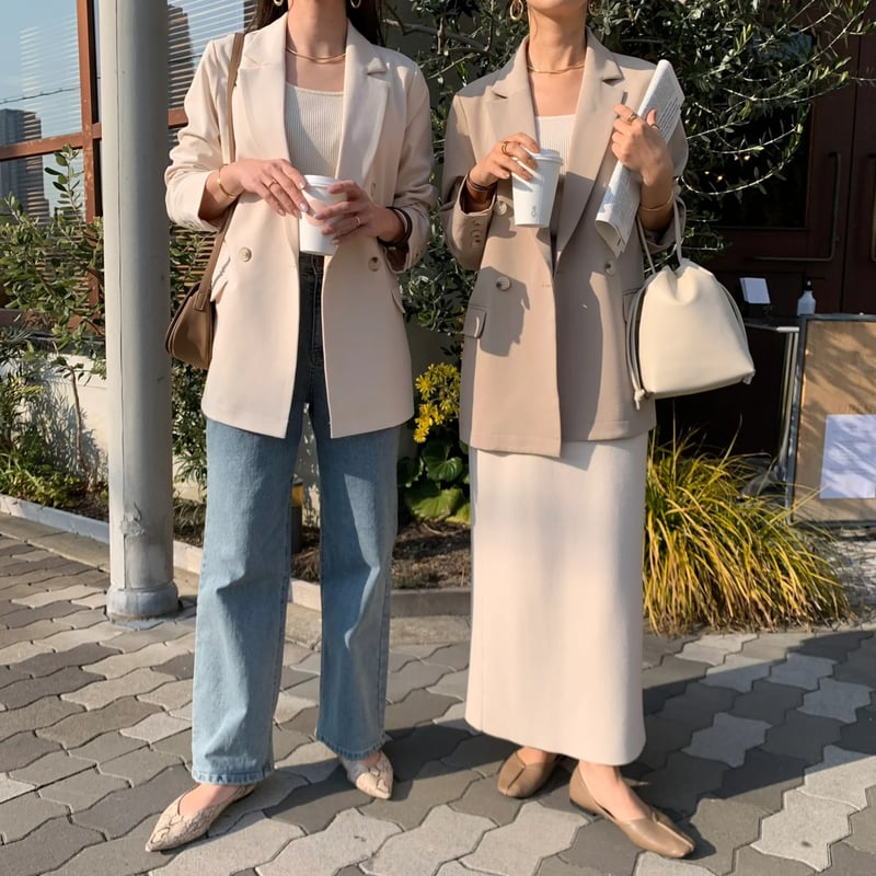 即納・サイズ調節可能・ニュアンススカートセットアップ | BLATE 