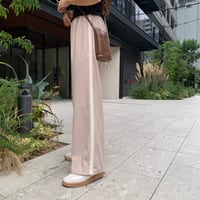 リラックスラインワイドパンツ