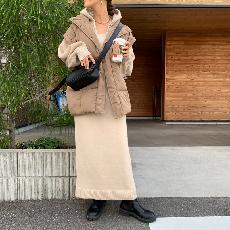 ふわもちパーカーニットワンピース・新色 | BLATE