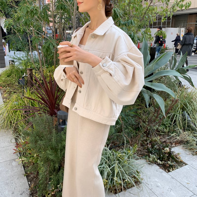 BLATE  ボリュームスリーブツイルジャケット　ブレイト BLATE ボリュームスリーブツイルジャケット ブレイト