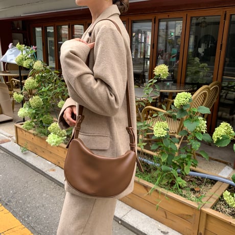柔らか上質フェイクレザーショルダーBAG