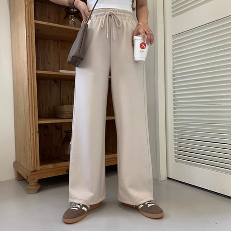 ニュアンス2wayドローコードスウェットパンツ