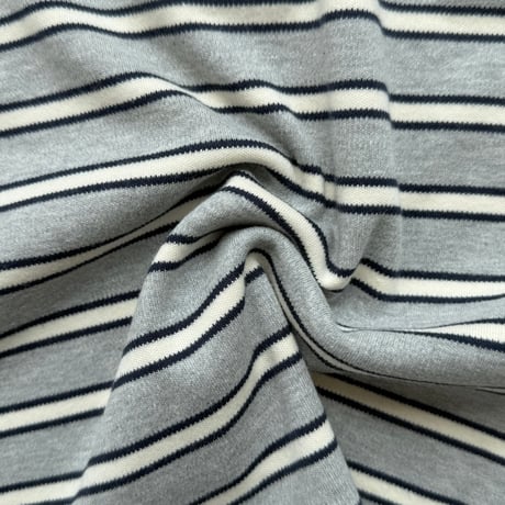 マルチボーダーフレンチスリーブポロTシャツ
