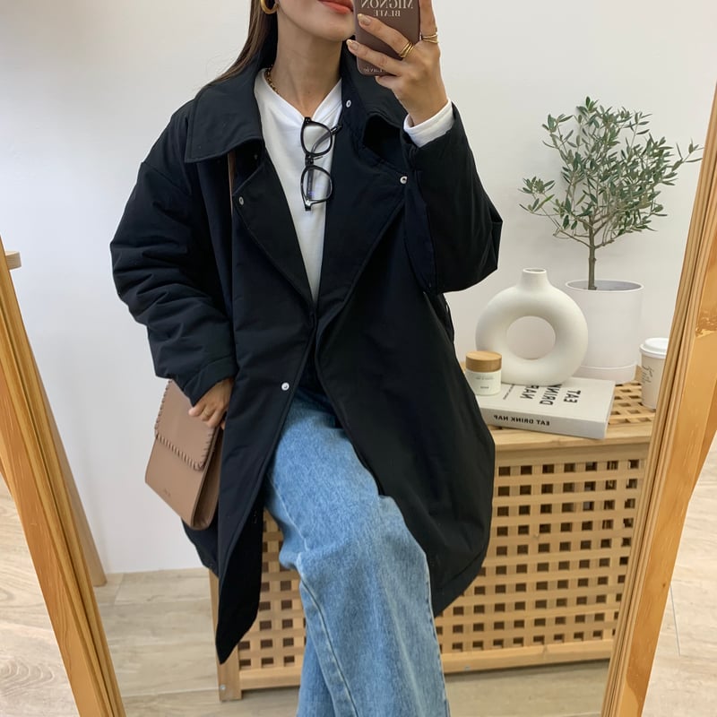 ウエストベルト中綿ジャケット | BLATE