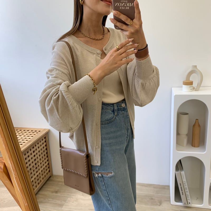 BLATE カーディガン 2way美ラインニットワンピース 2点セット BLATE カーディガン 2way美ラインニットワンピース 2点セット X