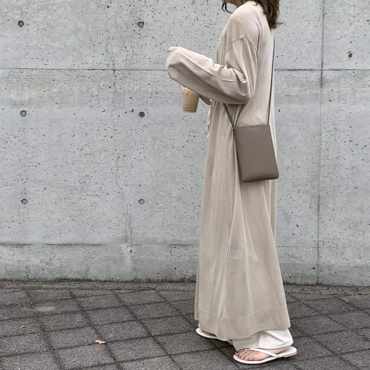 スペッチオコートロングカーディガン羽織り