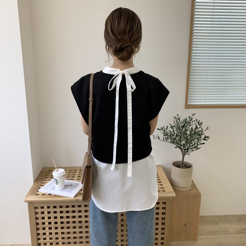 deres 17th breezy topsフレンチスリーブ deres 17th breezy