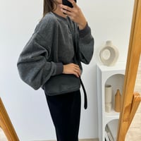 ラメシンプルスウェット
