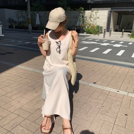 リラックスフレアワンピース