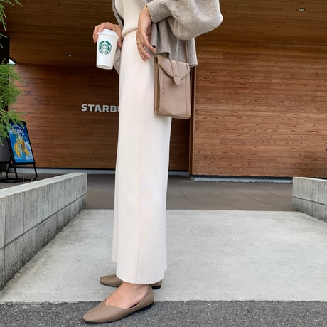 シンプル美ラインニットタイトスカート