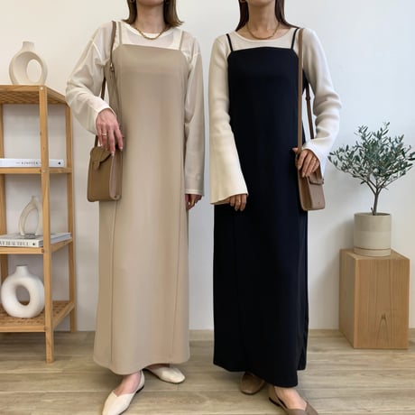 リラックスキャミソールワンピース