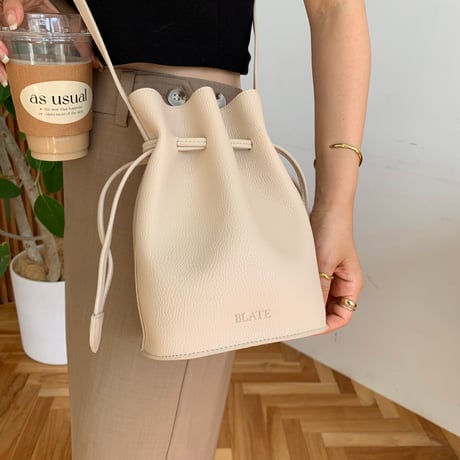 上質巾着ショルダーBag