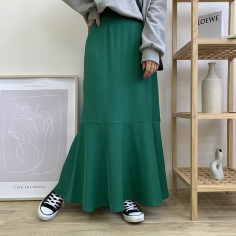 シンプルマーメイドスカート