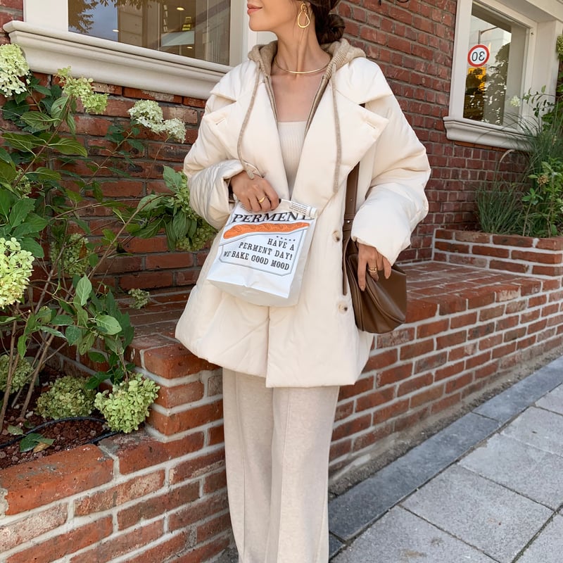 スタンドカラー・テーラード中綿ジャケット | BLATE