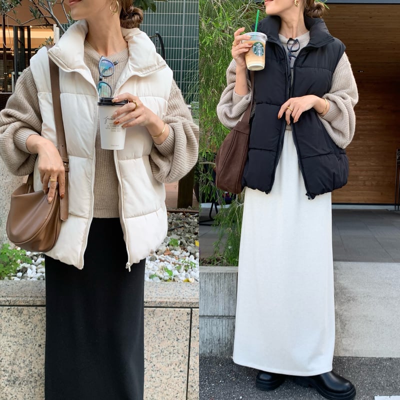 ニュアンス中綿ベスト | BLATE