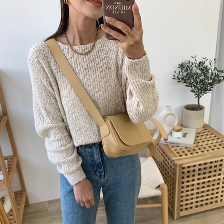 万能シンプルショルダーbag