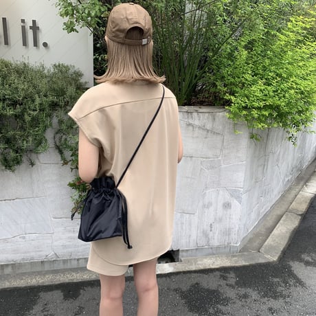 撥水巾着bag