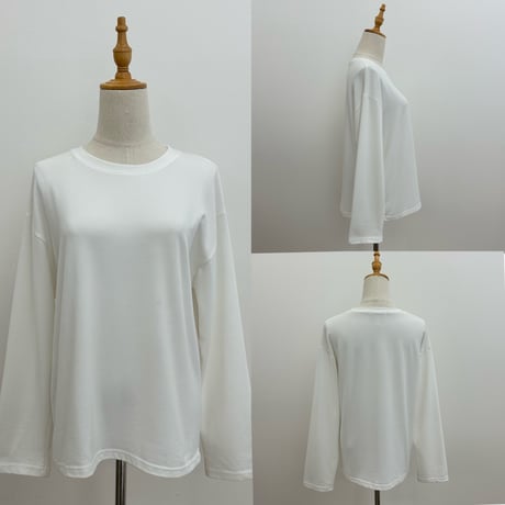 着心地抜群ふんわりリラックスロンTee