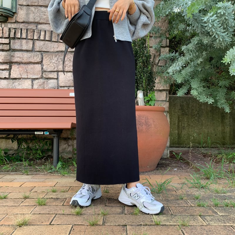 即納・シンプル美ラインニットタイトスカート | BLATE 