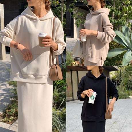 新品♩blate web store キーネックラフトップス　ラフワイドパンツ 新品♩blate web store キーネックラフトップス ラフワイドパンツ