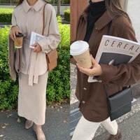 ウールシャツジャケット